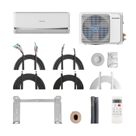 Mini-Split Air Conditioner, 12,000 BTU, Single Zone, White